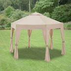 Replacement Canopy for Tacoma Hexagon Gazebo - Riplock 350