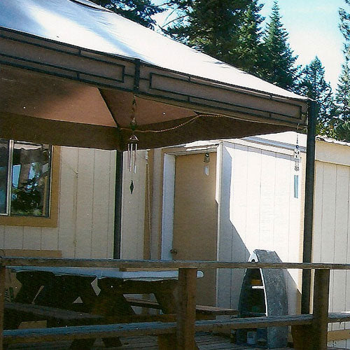 Pacific Casual 11 x 9 Replacement Canopy and Netting - 350