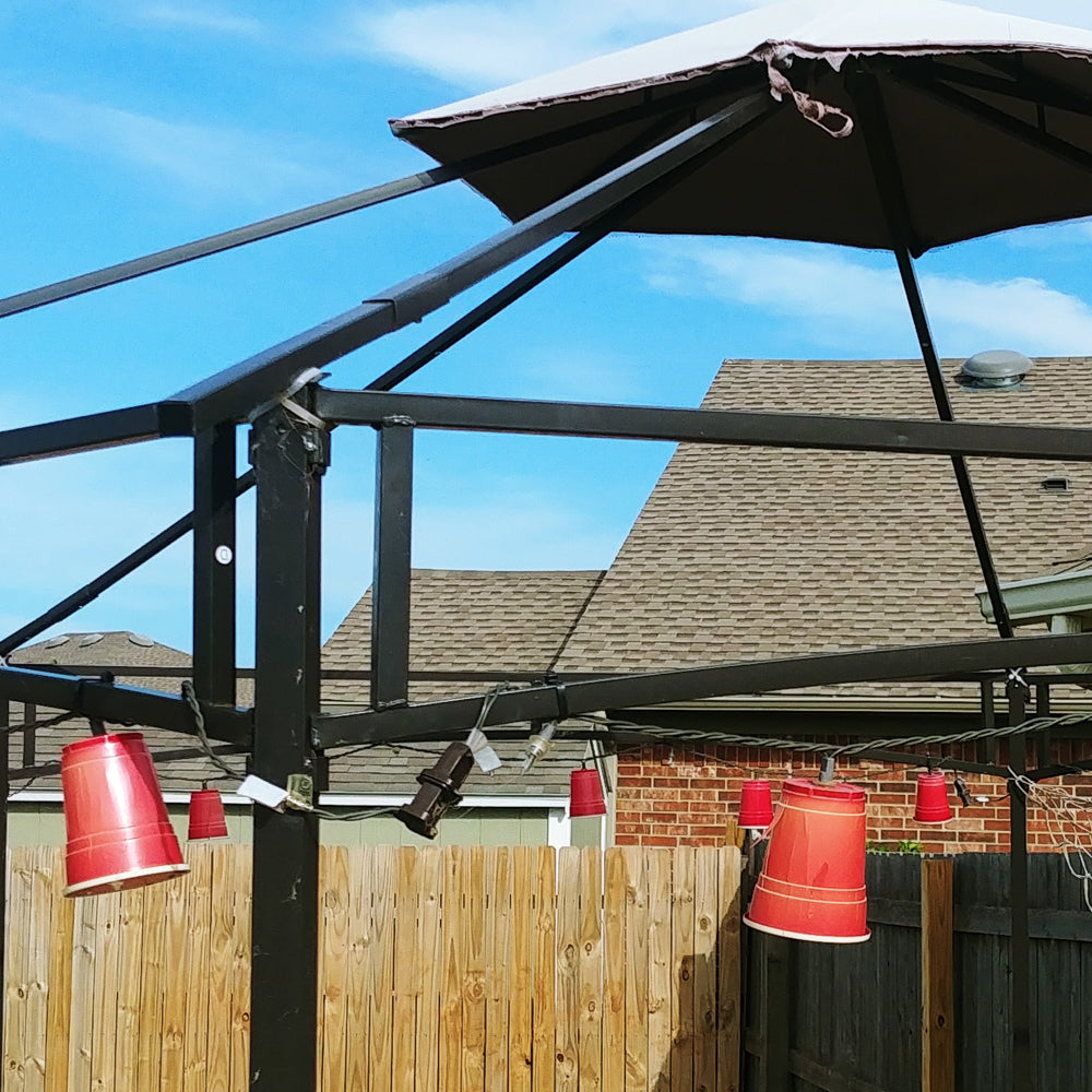 Replacement Canopy for Castle Creek Hexagon Gazebo - Riplock 350