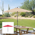 Replacement Canopy for PreLit Solar Rectangular Umbrella