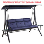 Replacement Canopy for Hi-Back Swing RUS415M - Slate Gray