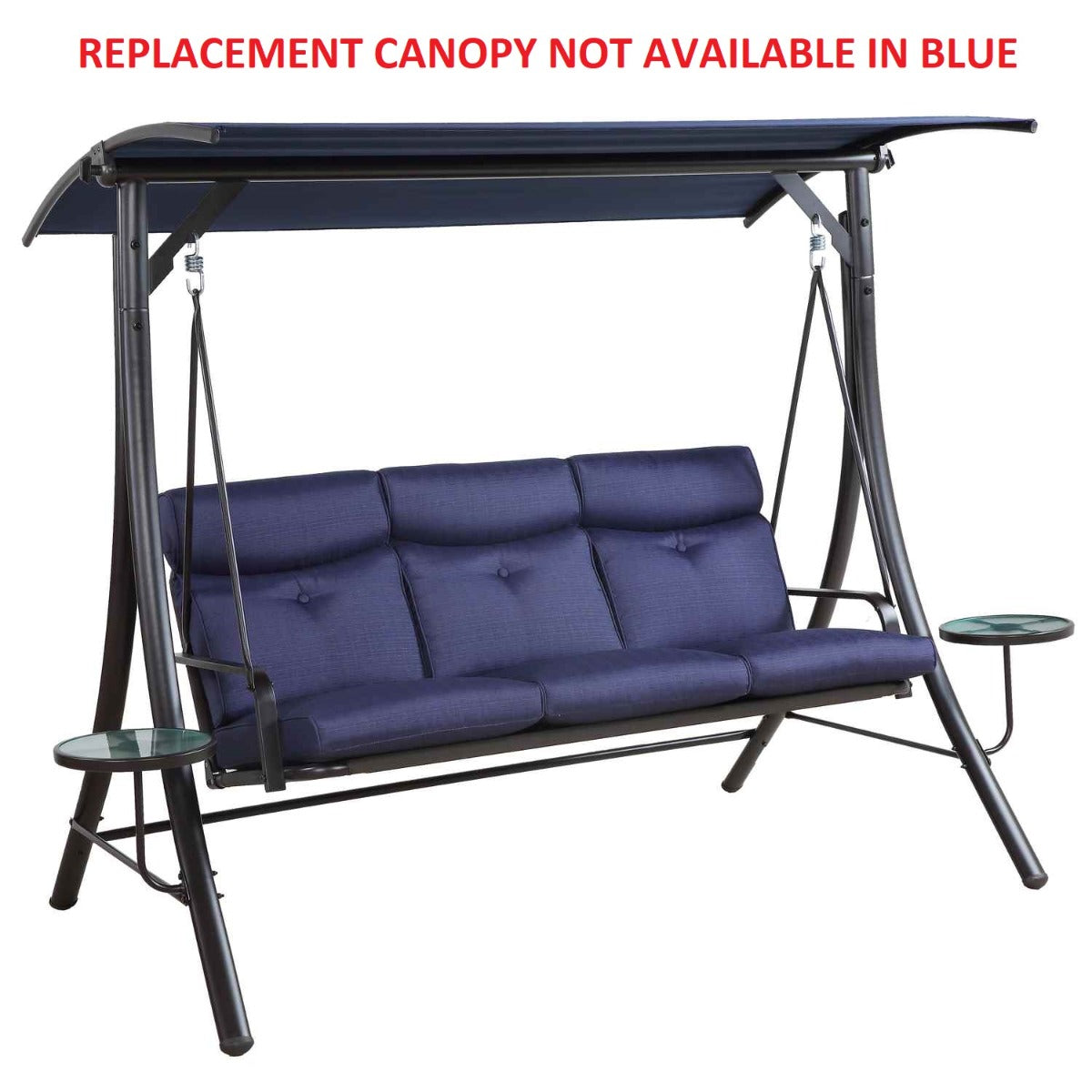 Replacement Canopy for Hi-Back Swing RUS415M - Slate Gray