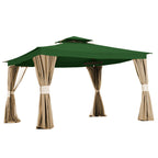 BJs 2010 Living Home 10 x 12 Replacement Canopy - Riplock 350, Green Spruce