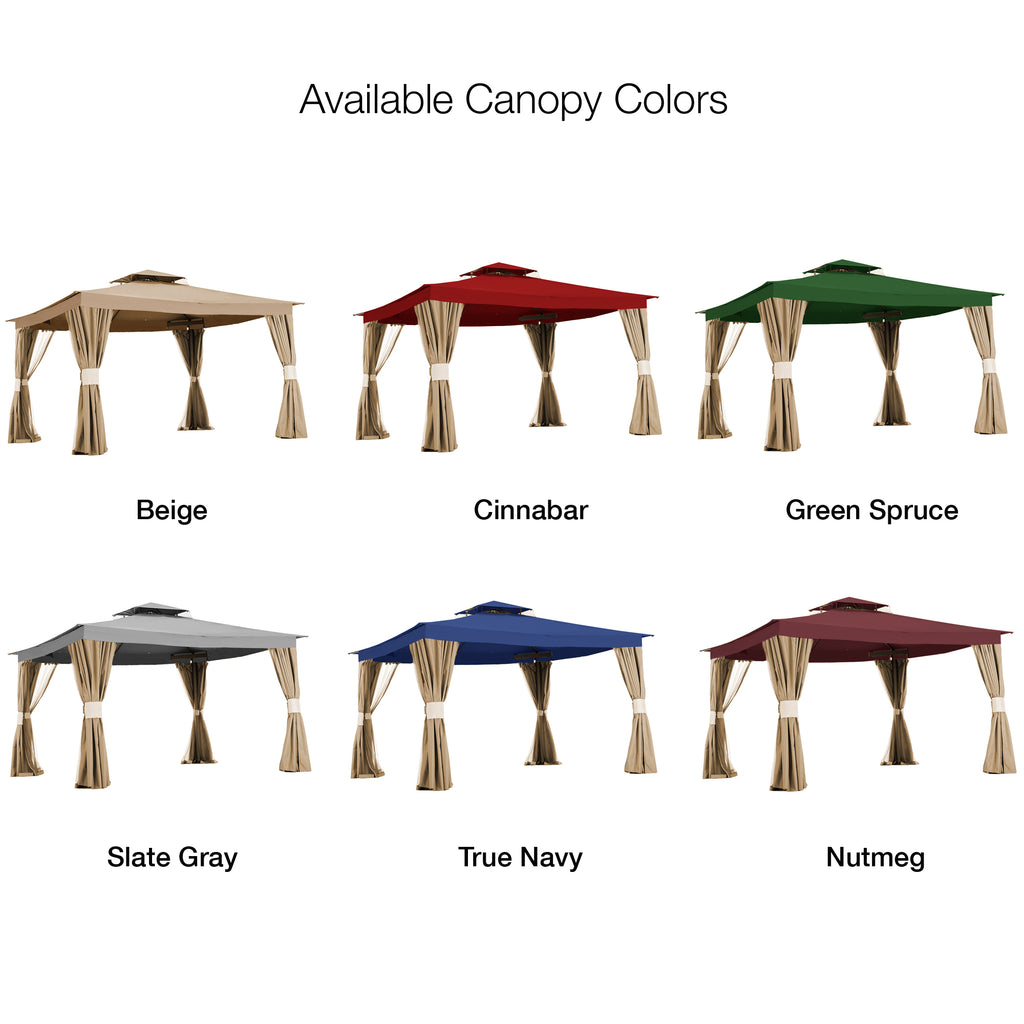 BJs 2010 Living Home 10 x 12 Replacement Canopy - Riplock 350, Green Spruce