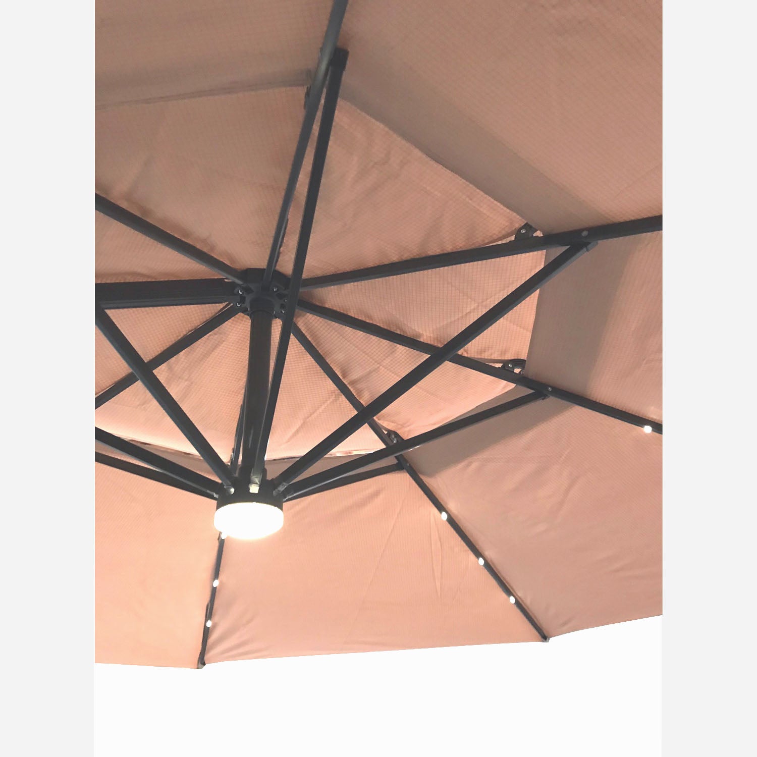 Replacement Canopy for OSH 2-Tiered Solar Umbrella - Riplock 500