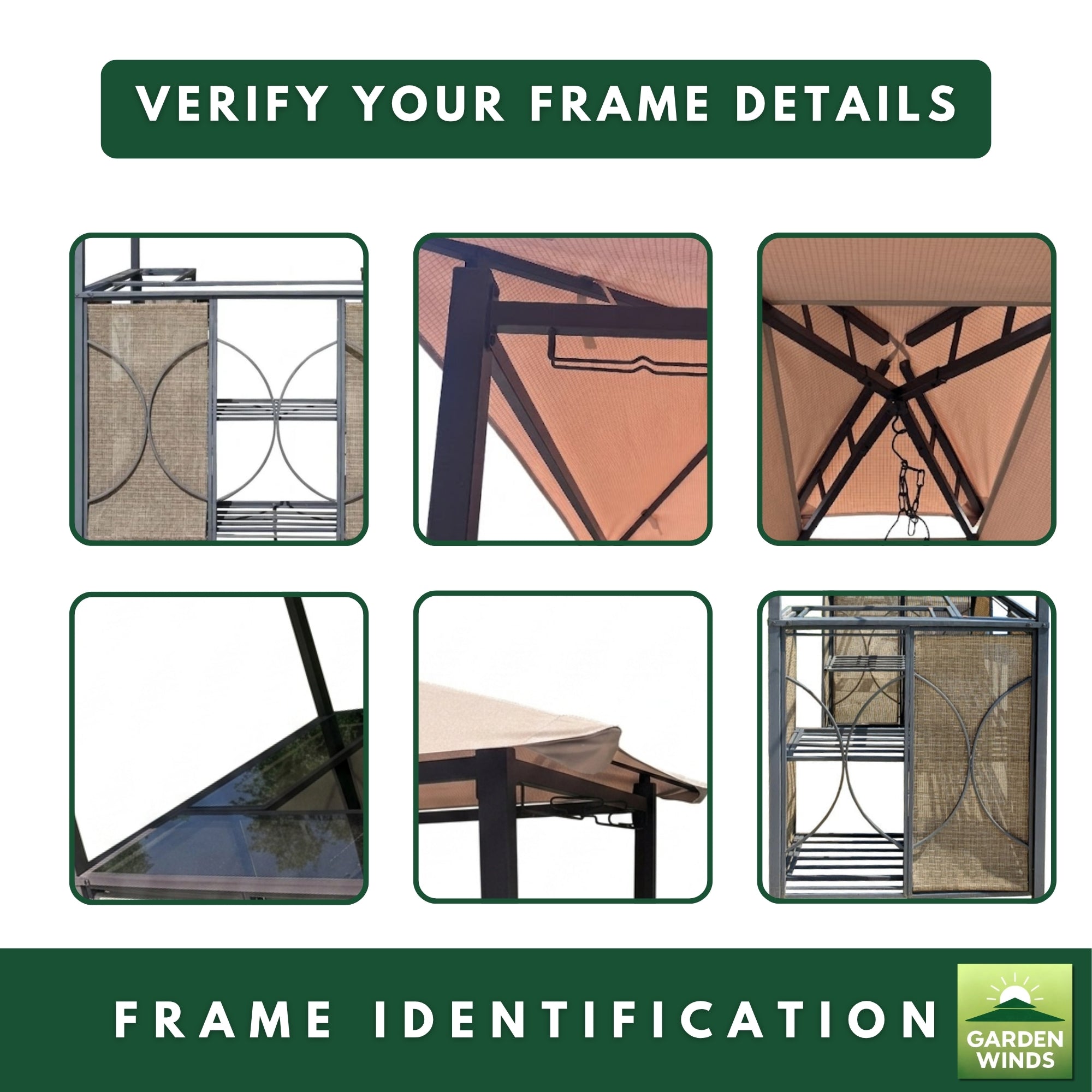 Replacement Canopy for Shoprite Bar Gazebo Canopy - Riplock 350