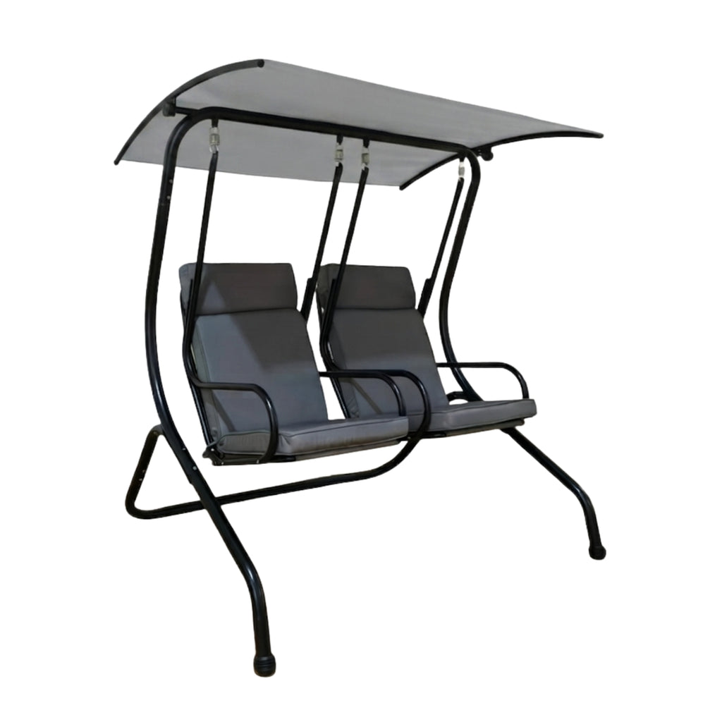Replacement Canopy for Independent BT-96182, 2722944 2 Person Swing - Slate Gray, RipLock 350