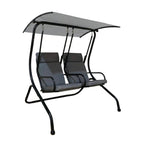 Replacement Canopy for Independent BT-96182, 2722944 2 Person Swing - Slate Gray, RipLock 350