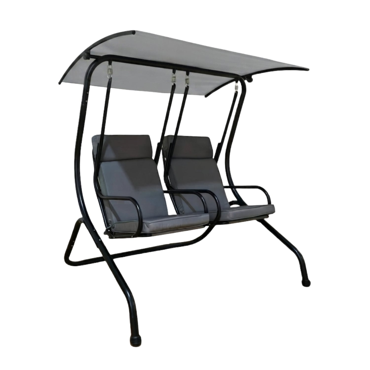 Replacement Canopy for Independent BT-96182, 2722944 2 Person Swing - Slate Gray, RipLock 350