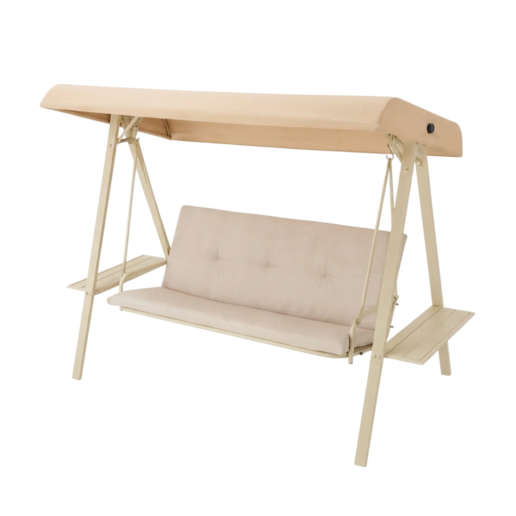 Replacement Canopy for Red Shed ZX2612 3 Person Swing - Beige, RipLock 350