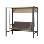 Replacement Canopy for Agio Menlo AJJ02324 Woven Patio Swing - Beige, RipLock 500