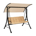Replacement Canopy for Tangkula 3 Person Swing - Beige, RipLock 350