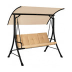 Replacement Canopy for Tangkula 3 Person Swing - Beige, RipLock 350