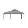 Replacement Canopy for Style Selections TGZ90370 10' x 10' Gazebo - Slate Gray, RipLock 350