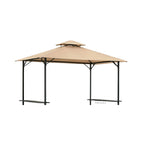 Replacement Canopy for Style Selections TBQ5380 8' X 5' Grill Gazebo - Beige, RipLock 350
