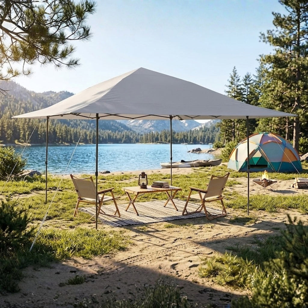 Replacement Canopy for Ozark Trail 14’ x 14’ Pop Up - Slate Gray, RipLock 350