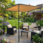 Replacement Canopy for Aoxun G30055BR1006 10’ x 6’ Lean To Gazebo - Beige, RipLock 350