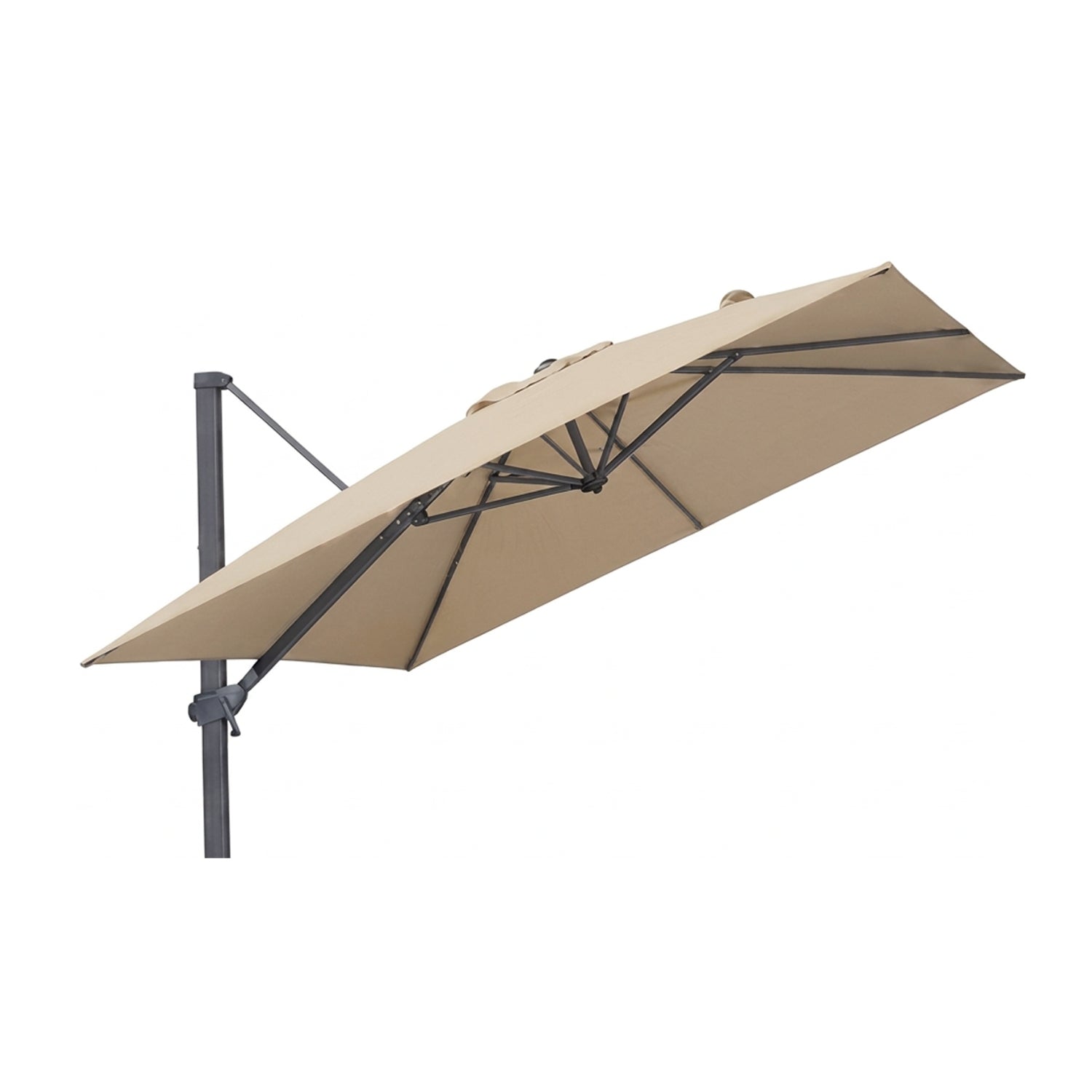 Replacement Canopy for Purple Leaf 9' x 9' Patio Umbrella - Beige, RipLock 350