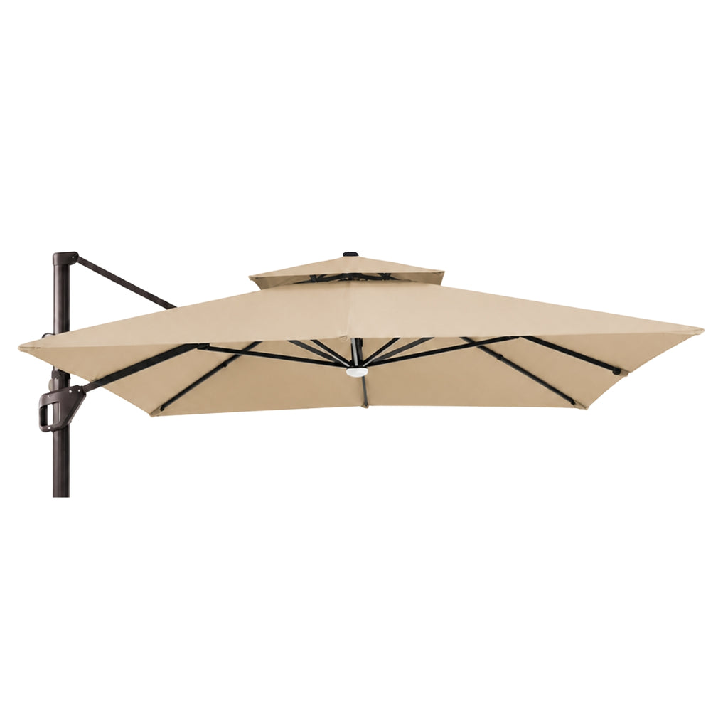 Replacement Canopy for Ombrellon 10’ x 13’ Umbrella - Beige, RipLock 350