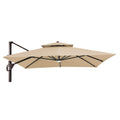 Replacement Canopy for Ombrellon 10’ x 13’ Umbrella - Beige, RipLock 350