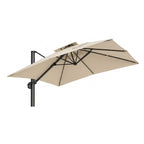 Replacement Canopy for Hoteel 10’ x 10’ Umbrella - Beige, RipLock 350