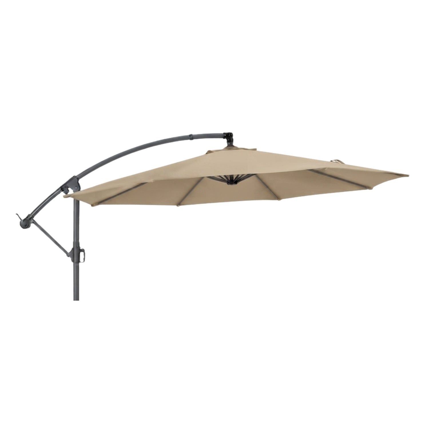 Replacement Canopy for StyleWell, Olilawn 10' Round Umbrella - Beige, RipLock 350