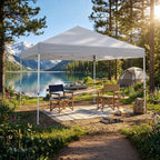 Replacement Canopy for Master Forge TSF1212-RE-TP-LS 12' x 12' Pop Up - Slate Gray, RipLock 350