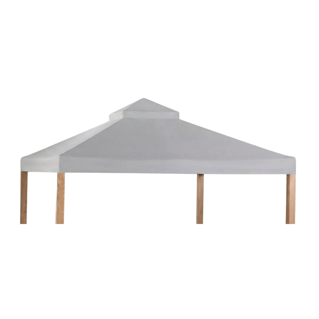 Replacement Canopy for Better Homes & Gardens Marlow BH5708811816015 10’ x 10’ Gazebo - Slate Gray, RipLock 350