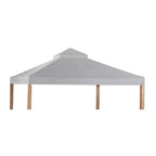 Replacement Canopy for Better Homes & Gardens Marlow BH5708811816015 10’ x 10’ Gazebo - Slate Gray, RipLock 350