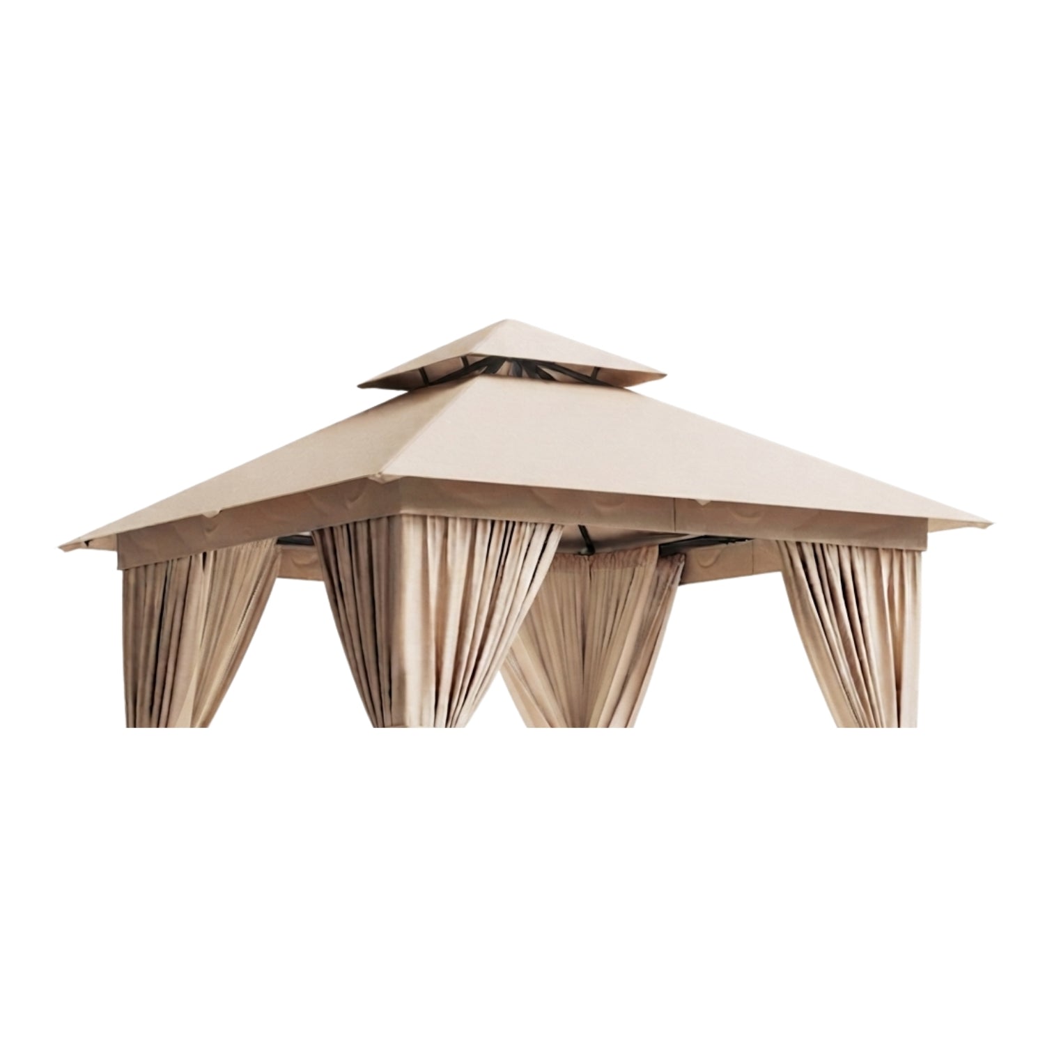 Replacement Canopy for Aoxun 8’ x 8’ Gazebo - Beige, RipLock 350