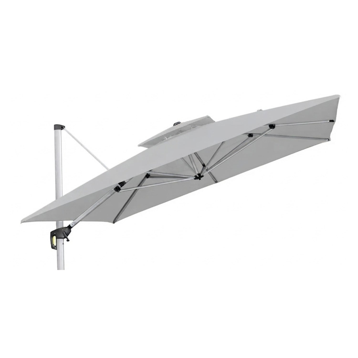 Replacement Canopy for Purple Leaf 10’ x 13’ Umbrella - Slate Gray, RipLock 350