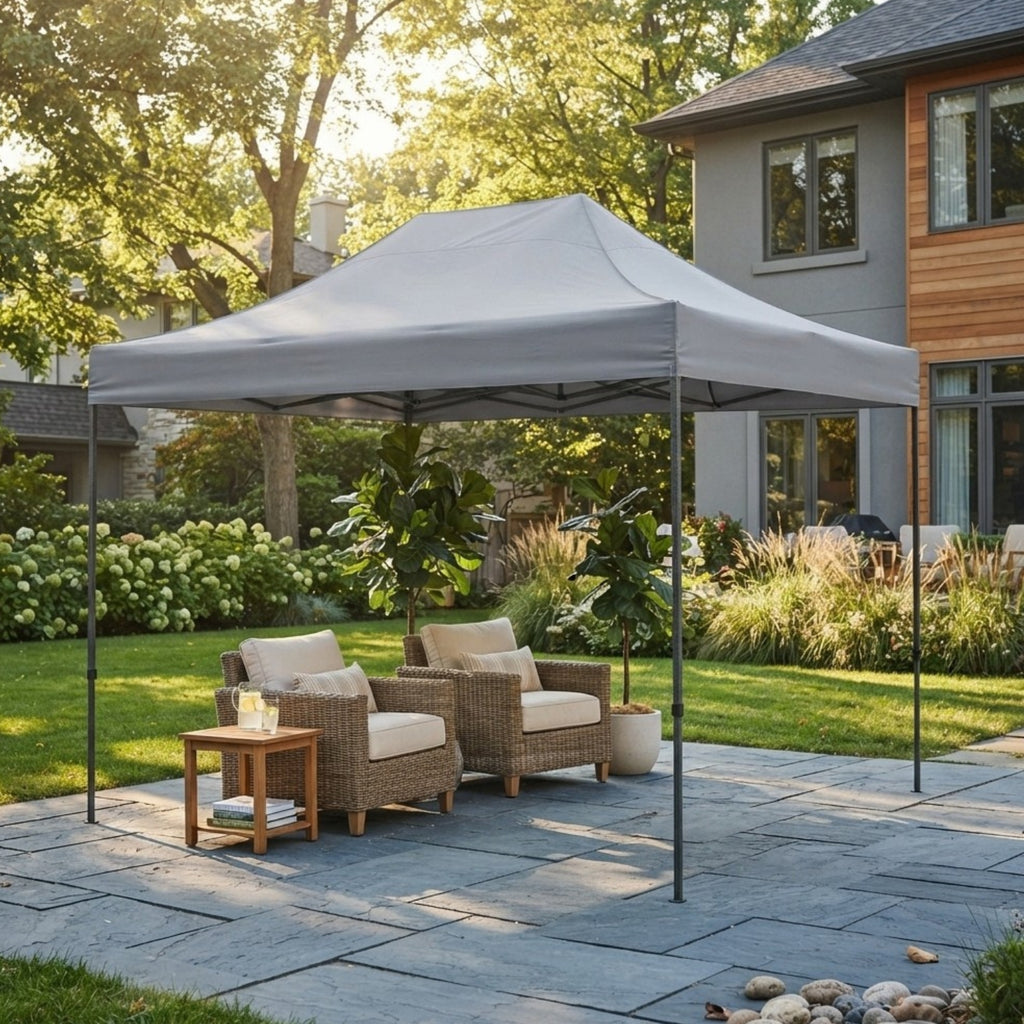 Replacement Canopy for Cobizi 10’ x 15’ Pop Up - Slate Gray, RipLock 350
