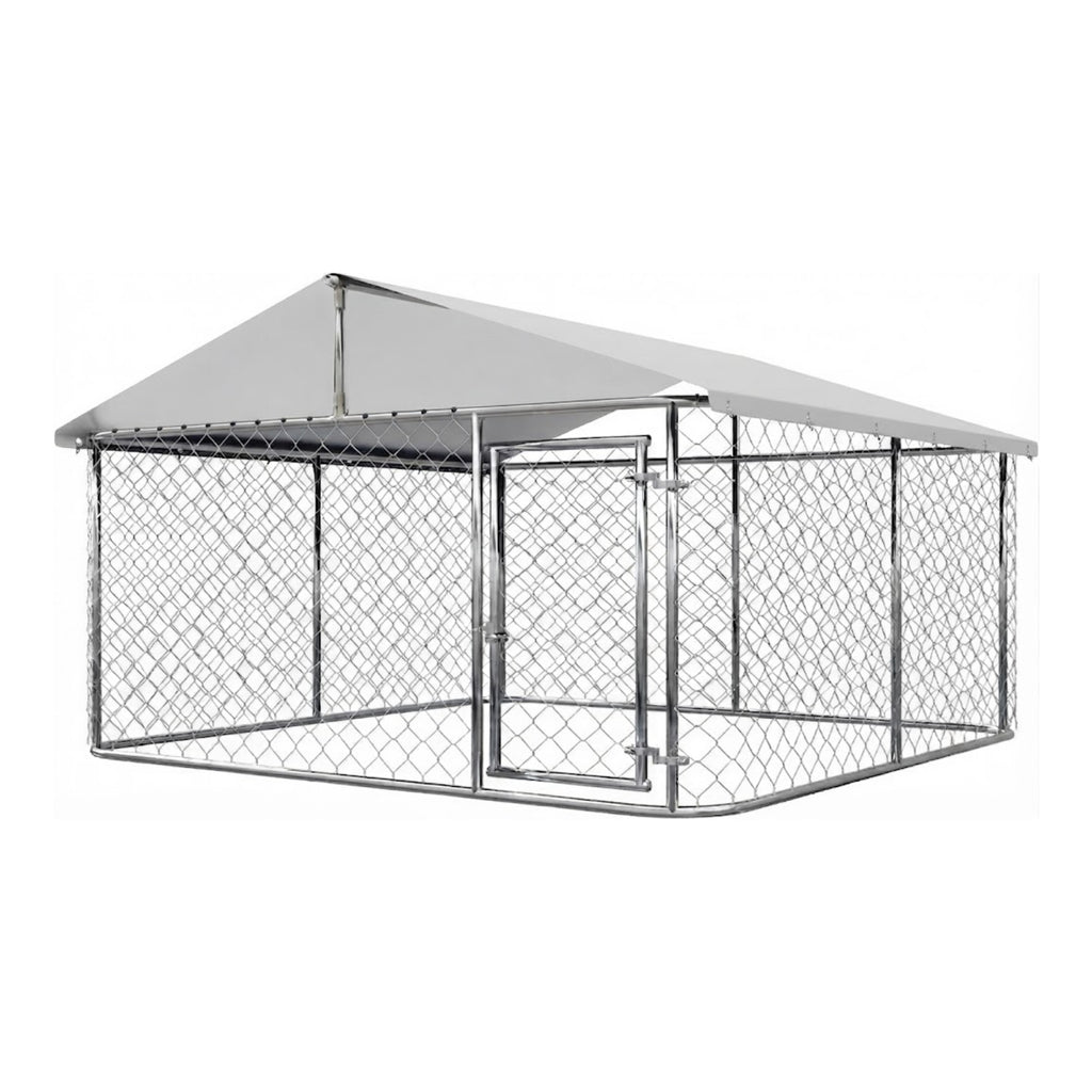 Replacement Canopy for Attav 6.56’ x 6.56’ Dog Kennel - Slate Gray, RipLock 350
