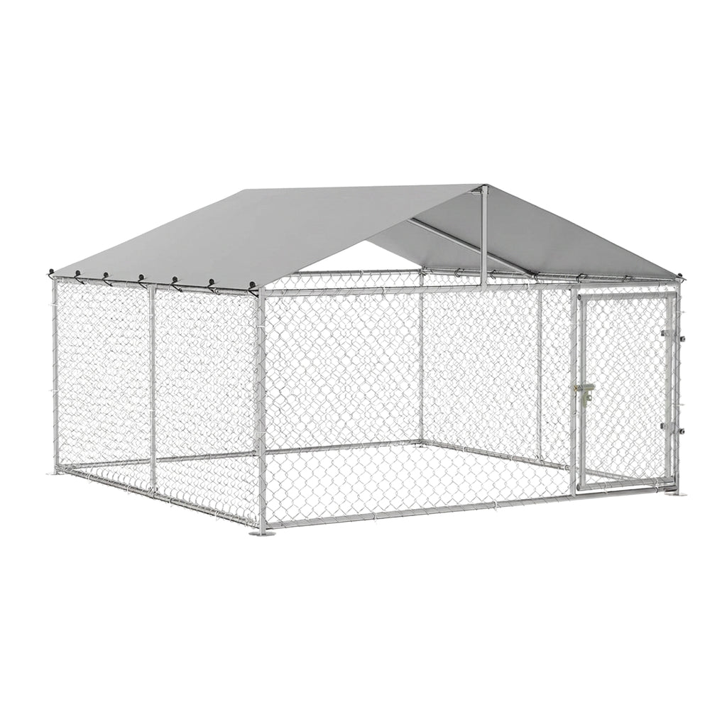 Replacement Canopy for Yitahome 10’ x 10’ Dog Kennel - Slate Gray, RipLock 350