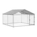 Replacement Canopy for Yitahome 10’ x 10’ Dog Kennel - Slate Gray, RipLock 350