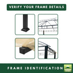 Replacement Canopy for Shandong 10' x 12' Gazebo - RipLock 350