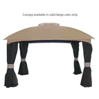 Samui 10 x 12 Gazebo Replacement Canopy and Netting - RipLock 500