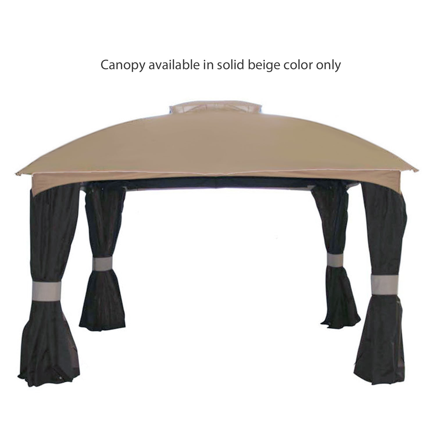 Samui 10 x 12 Gazebo Replacement Canopy and Netting - RipLock 500