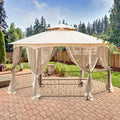 Hexagon Vine Gazebo Replacement Canopy - RIPLOCK 350