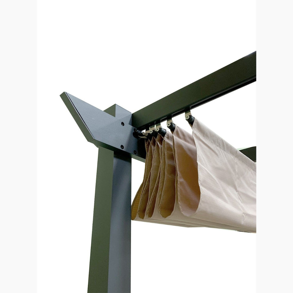 Universal Replacement Canopy for Retractable 10' x 12' Pergola - RipLock 350