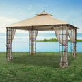 Replacement canopy for apex garden gazebo