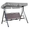 Replacement Canopy for Aspen Swing - Gray
