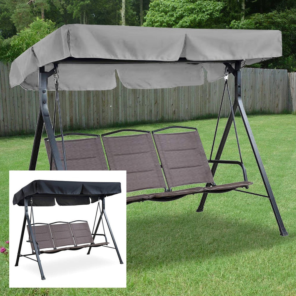 Replacement Canopy for Aspen Swing - Gray