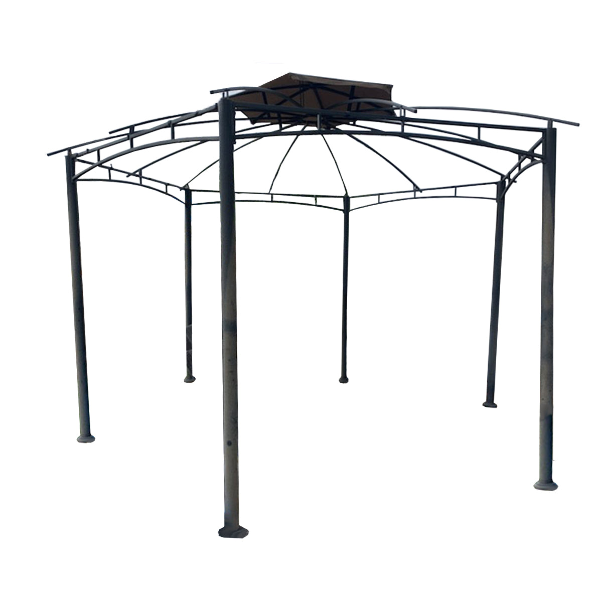 Replacement Canopy for 908303 Atwoods Cypress Hexagon Gazebo - Riplock 350