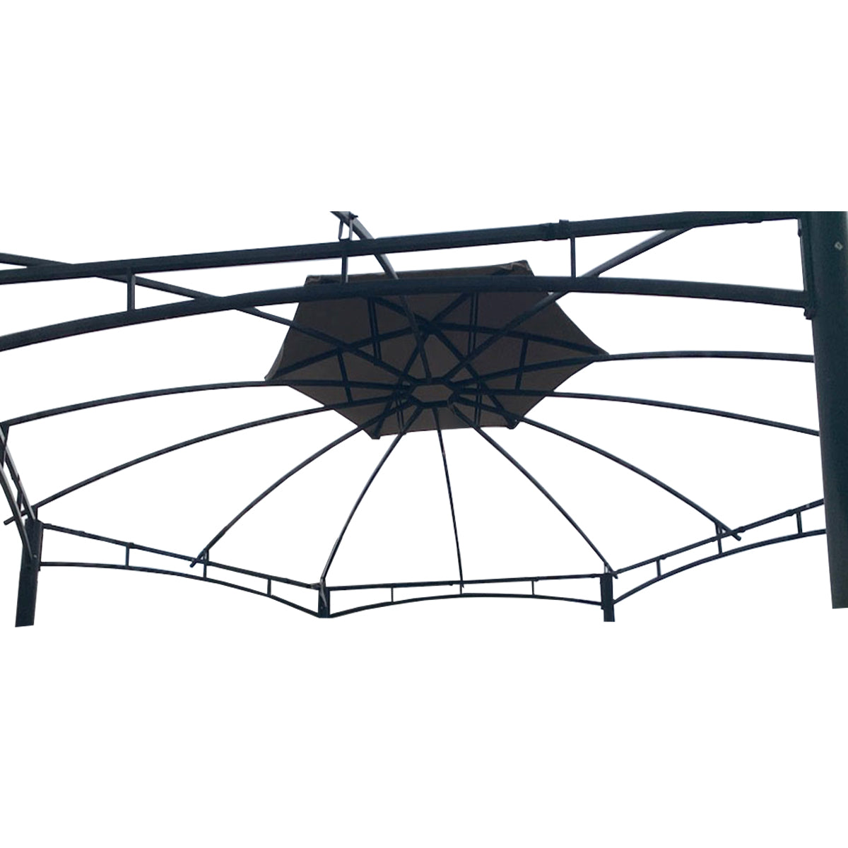 Replacement Canopy for 908303 Atwoods Cypress Hexagon Gazebo - Riplock 350
