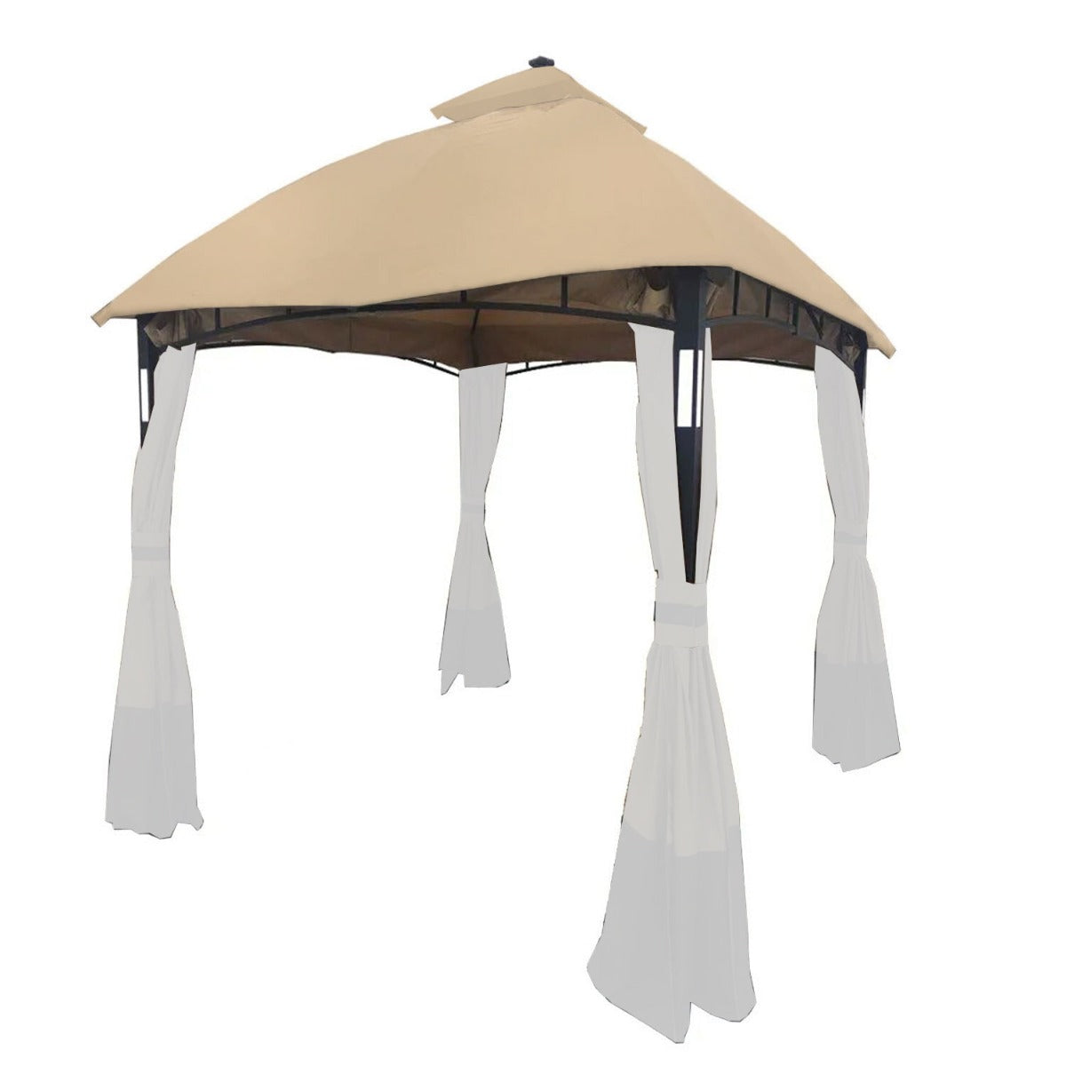 Replacement Canopy for 911245 Backyard Expression Lighted Gazebo - Riplock 350