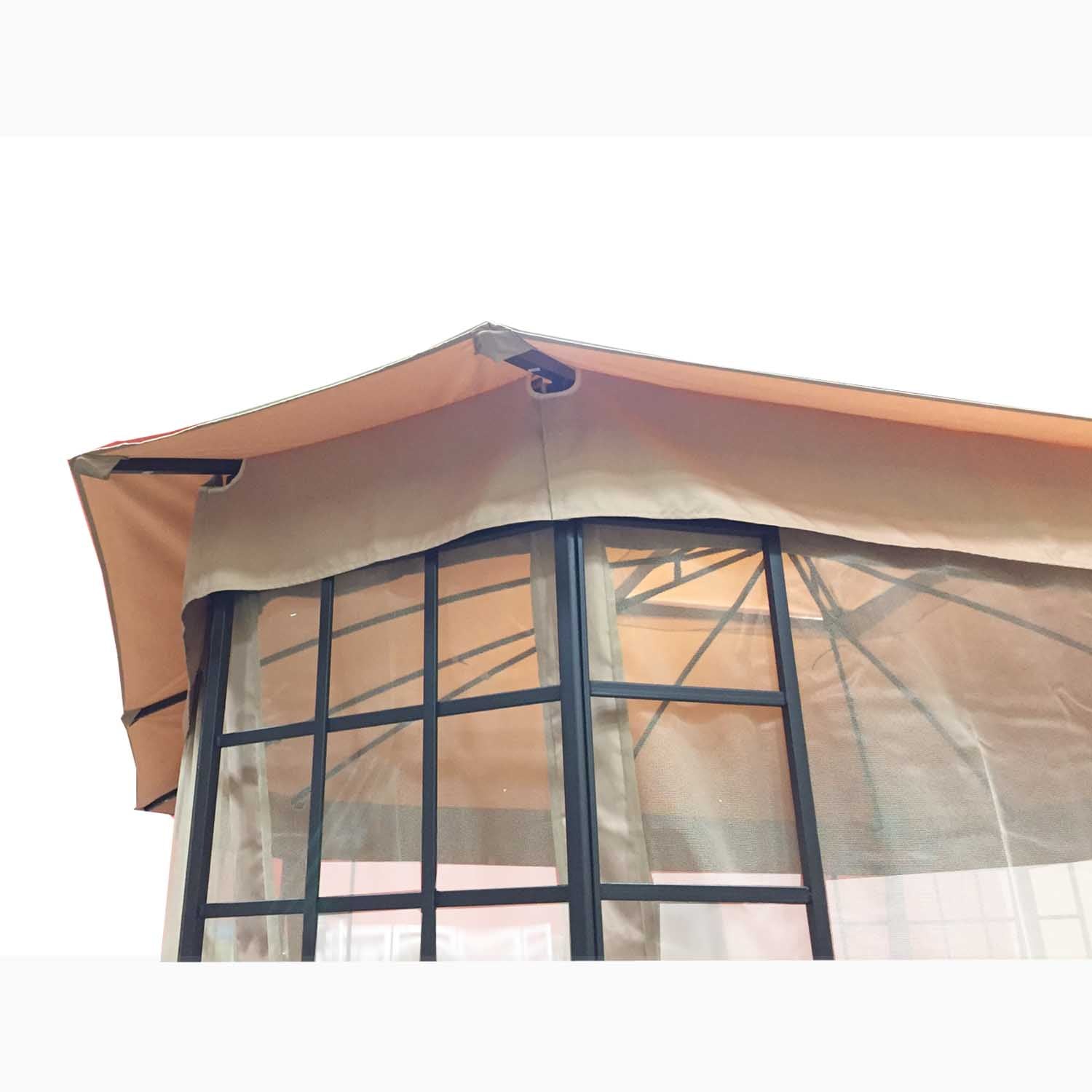 Replacement Canopy for Bay Grid 12x12 Gazebo - Riplock 350