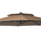 Replacement Canopy for Solar Offset 11FT Umbrella