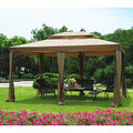 10 x 13 Sunjoy Gazebo Replacement Canopy - RipLock 350