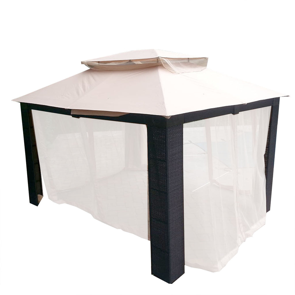 Antigua Gazebo Replacement Canopy and Netting - RipLock 350